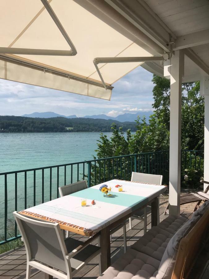 Ferienwohnung Toeschling Woerthersee Techelsberg Eksteriør billede